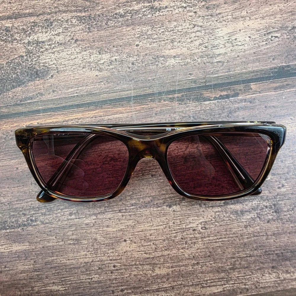 Ray-Ban RB 1536 3602 Tortoise Cat Eye Sunglasses Brown Tinted Lenses 48-16-130